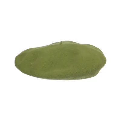 Beret (Grøn) fra Laulhére Uld