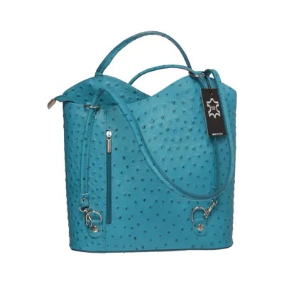 Schoudertas (Blauw) Leer