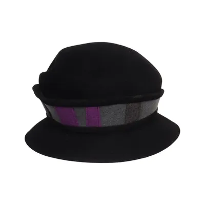 Chapeau cloche (Noir, Gris) de Kreativ