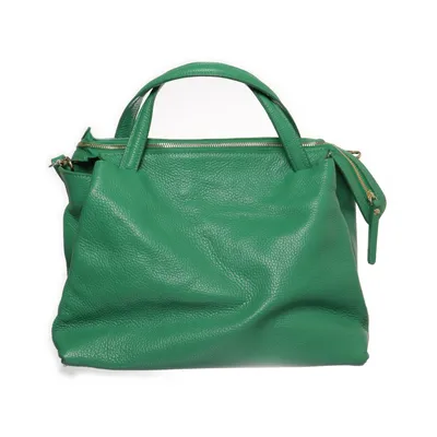 Handväska (Grön) från Borse in Pelle Skinn