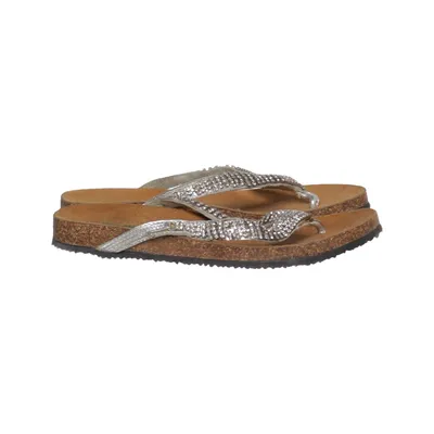Flip-flops (Silver) from Bionatura Leather