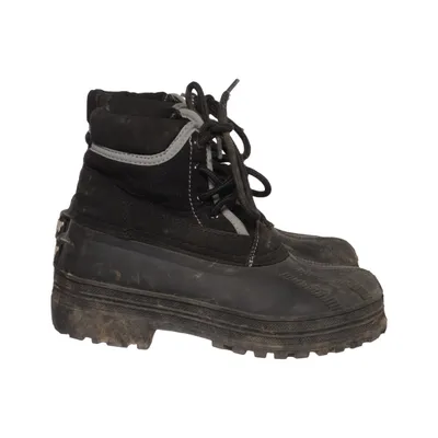 Laced boots (Black) from Thermolite