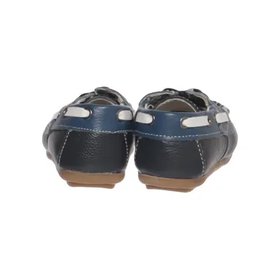 Boat shoes (Blue, Black) from Happy Bee Leather