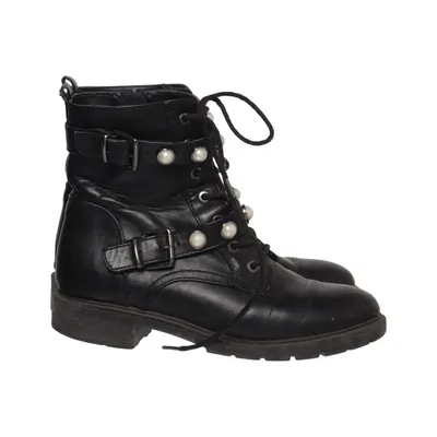Bottes à lacets (Noir) de Star Collection