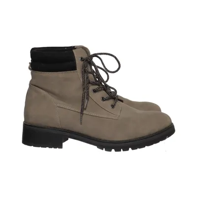 Laced boots (Beige, Black) from Landrover Leather