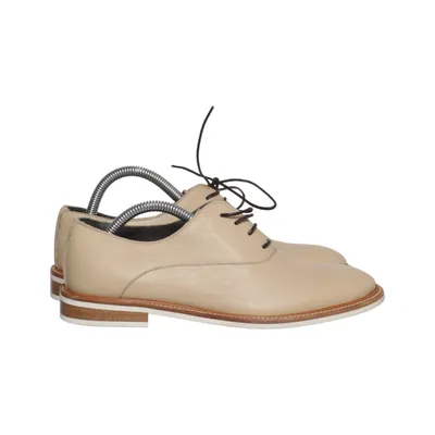 Oxford shoes (Beige) from Pollini Leather