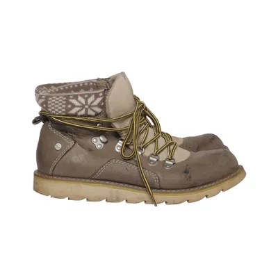 Schnürstiefel (Braun, Beige) von Tamaris Trend Leder