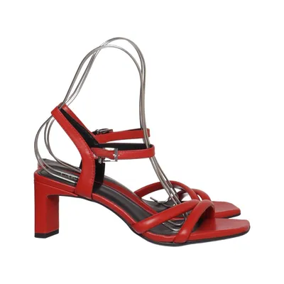 Sandales à talons hauts (Rouge) de Catwalk