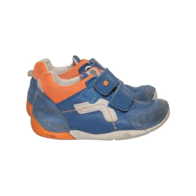 Baskets (Bleu, Orange) de Elefanten Cuir