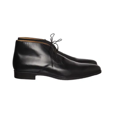 Laced boots (Black) from Santoni