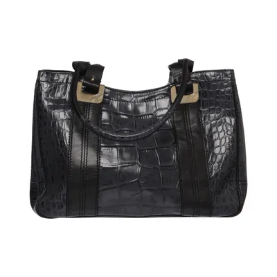Handbag (Blue, Black) from Francesco Biasia
