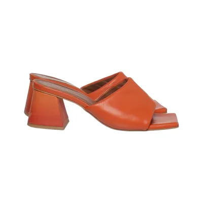 Mules (Orange) de Alohas Cuir