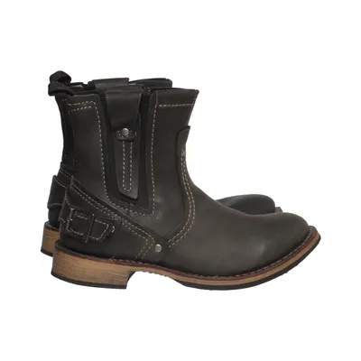 Ankle boots (Black) from Caterpillar Leather