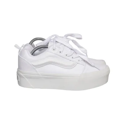 Sneakers (Wit) van Vans Leer