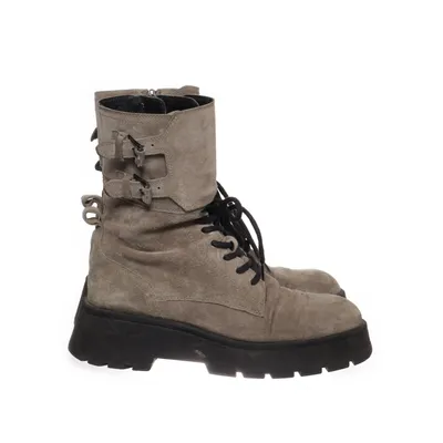 Snørestøvler (Grå) fra Massimo Dutti