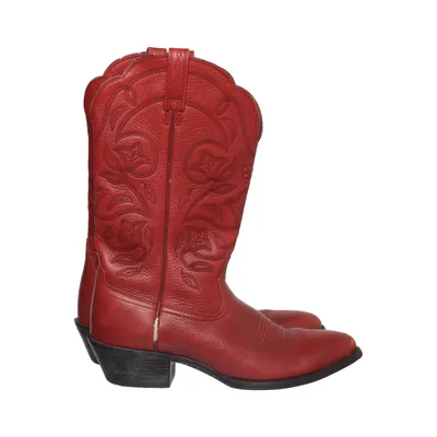 Cowboystøvler (Rød) fra Ariat Læder