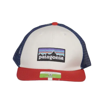 Truckerkeps (Röd, Vit, Blå) från Patagonia Ekologisk bomull, Återvunnen polyester