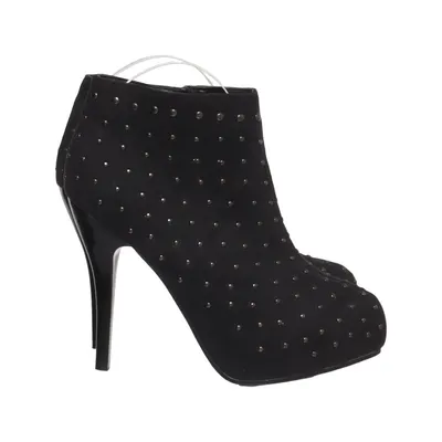 Heeled boots (Black) from DinSko