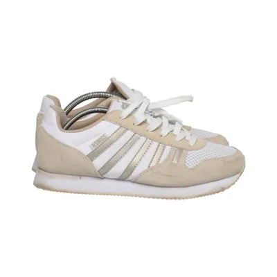 Træningssko (Hvid, Beige) fra K-Swiss Læder
