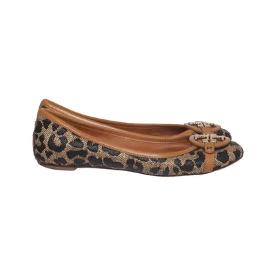 Ballerines (Marron, Noir) de Tory Burch Cuir