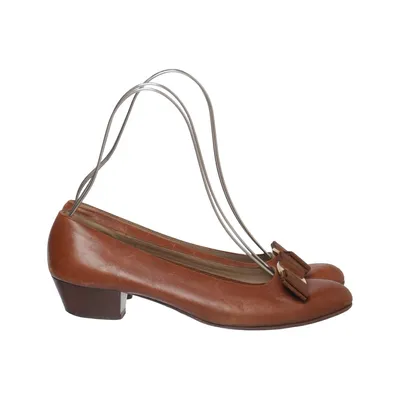 Pumps (Brown) from Salvatore Ferragamo