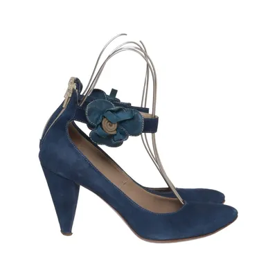 High heels (Blue) from Fru.it Leather