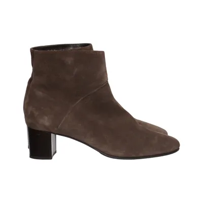 Bottes à talons (Marron) de Voltan