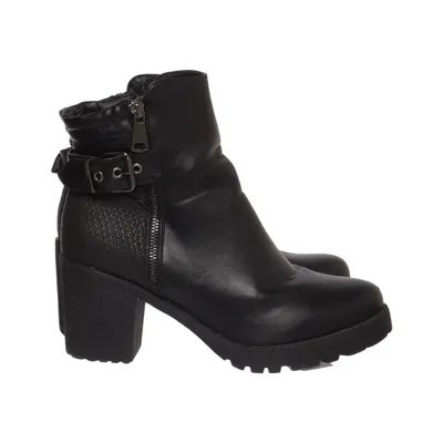 Bottes à talons (Noir) de Kayla