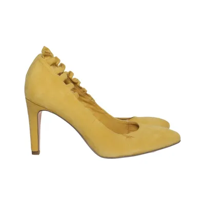 Pumps (Yellow) from Marcel Ostertag x Tamaris Leather