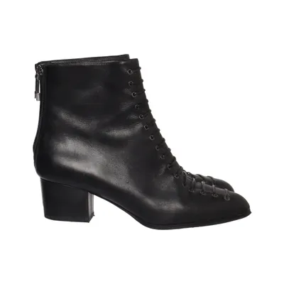 Heeled boots (Black) from What For