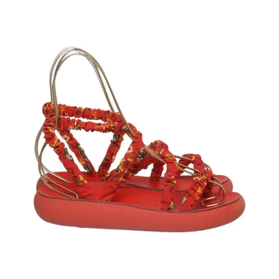 Sandalen (Rood, Meerkleurig) van Ancient Greek Sandals