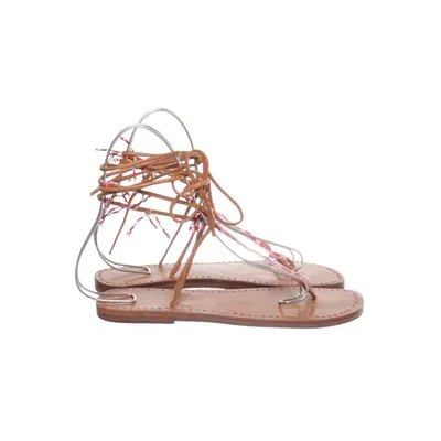 Sandalen (Bruin, Roze, Meerkleurig) van Antik Batik Leer