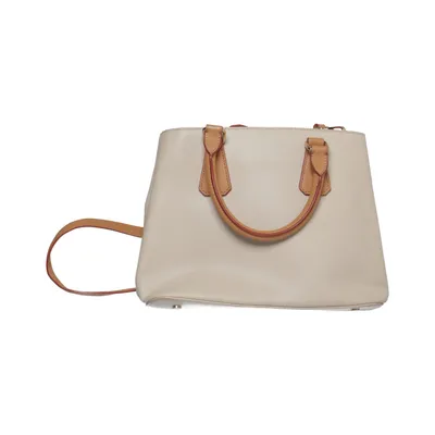 Handväska (Beige, Brun) från Parfois Polyester, Polyuretan