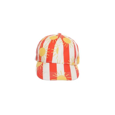 Baseballkeps (Röd, Vit, Gul) från Mini Rodini Polyester