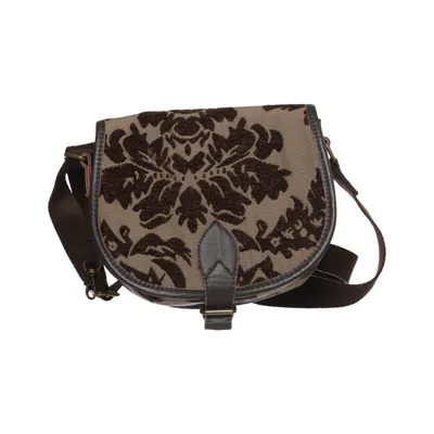 Skuldertaske (Brun) fra Ceannis Bomuld, Polyester, Viscose