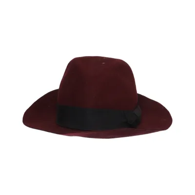 Fedora-Hut (Rot) von Filippo Catarzi Wolle
