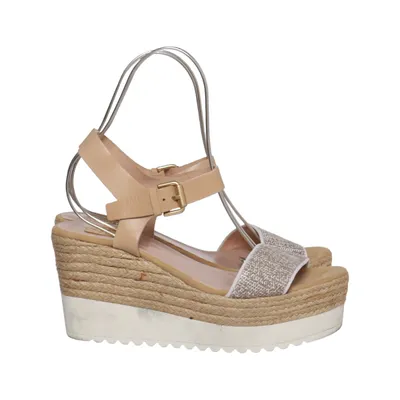 Chaussure compensées (Beige) de Kanna