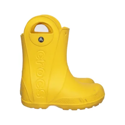 Rubber boots (Handle Rain Boot) from Crocs