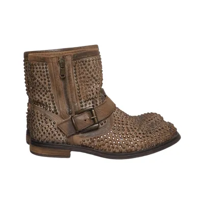 Bottines (Marron) de Shoes Cuir