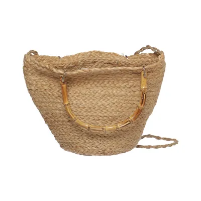 Beach bag (Beige) from H&M Bamboo