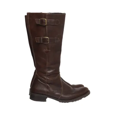Bottes (Marron) de Janet D. Cuir