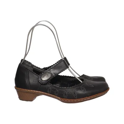 High heels (Black) from Rieker Leather