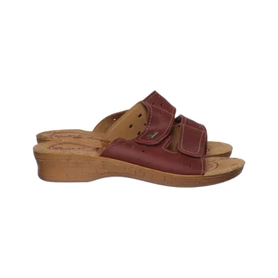 Slip-ins (Rood, Bruin) van Relax Leer