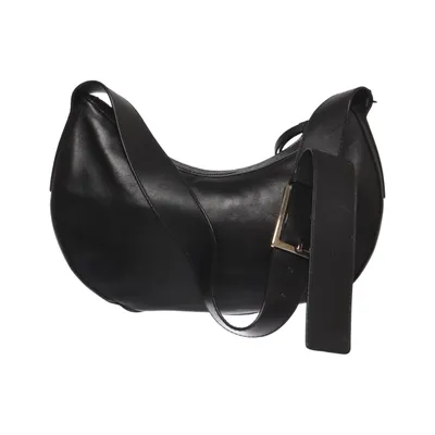 Shoulder-bag (Black) from & Other Stories Cotton, Leather