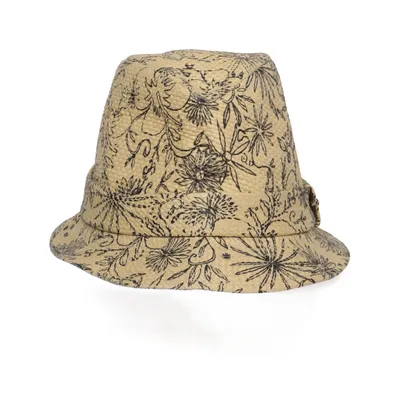 Fedora hoed (Beige, Zwart) van Seeberger