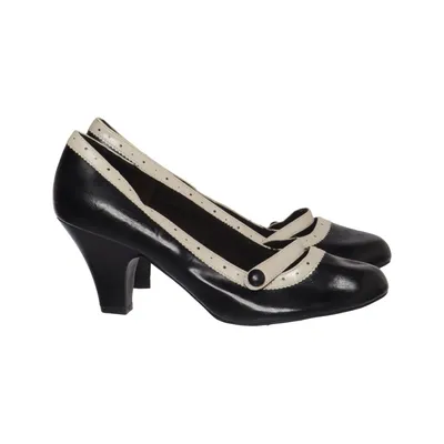 Pumps (Svart, Vit) från Vox