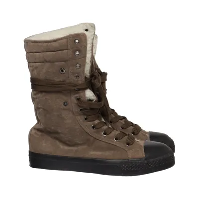 Bottes à lacets (Marron, Noir) de Attitude