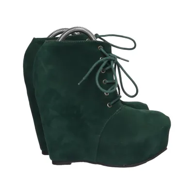 Keilschuhe (Grün) von Belle Women