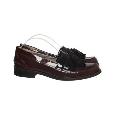 Loafers (Black, Red) from Kookaï Leather
