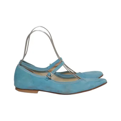 Ballerines (Bleu) de Fabiola Cuir